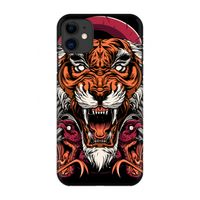 Tiger and Rattlesnakes: Volledig geprint iPhone 11 Hoesje