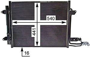 Condensor, airconditioning AC325000S