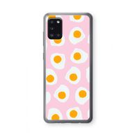 Dancing eggs: Samsung Galaxy A31 Transparant Hoesje