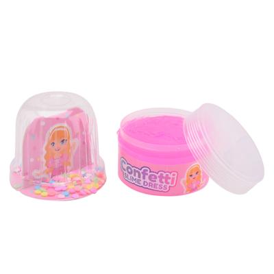 Johntoy glitterjurk slijm figuur