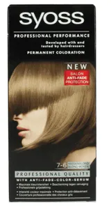 Syoss Permanent Coloration Haarverf - 7-6 Middenblond