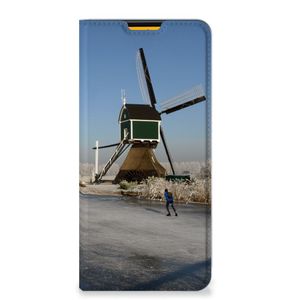 Samsung Galaxy M52 Book Cover Schaatsers