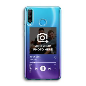 Music Player: Huawei P30 Lite Transparant Hoesje
