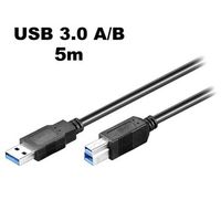 Goobay SuperSpeed USB 3.0 Type-A / USB 3.0 Type-B Kabel - 5m - thumbnail