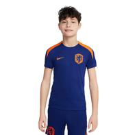 Nike Nederland Strike Voetbalshirt Training Junior Donkerblauw maat XL - thumbnail