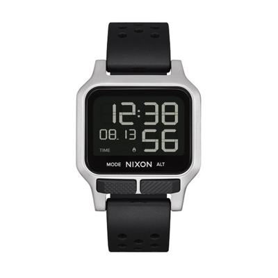 Nixon A1320-130 Zwart Zilverkleurig Heren horloge