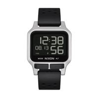 Nixon A1320-130 Zwart Zilverkleurig Heren horloge