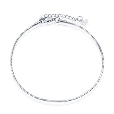 LGT JWLS Enkelband Serpentine Zilver - 1mm