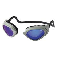 CliC Sport Goggle Small grijs met blauwe spiegel glazen
