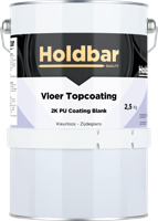 Holdbar Vloer Topcoating Zijdeglans 2,5 kg
