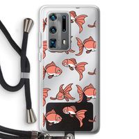 Blub: Huawei P40 Pro Plus Transparant Hoesje met koord