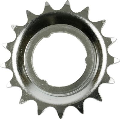 Sturmey Archer tandwiel opsteek 17T bol zilver doorgezet