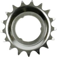 Sturmey Archer tandwiel opsteek 17T bol zilver doorgezet