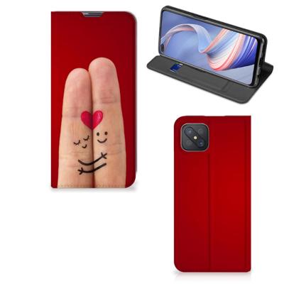 OPPO Reno4 Z 5G Hippe | Standcase | Liefde - Origineel Romantisch Cadeau