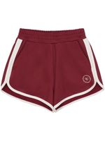 Sporty & Rich short à logo imprimé - Rouge