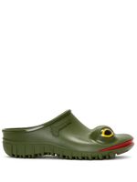 JW Anderson x Wellipets mules à bout rond - Vert