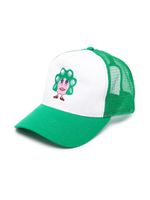 Caroline Bosmans casquette à motif brodé - Vert - thumbnail