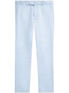 Polo Ralph Lauren pantalon en coton à étiquette logo - Bleu