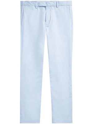 Polo Ralph Lauren pantalon en coton à étiquette logo - Bleu