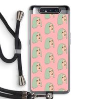 King Kylie: Samsung Galaxy A80 Transparant Hoesje met koord
