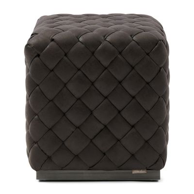 Rivièra Maison Hocker 'Room 48' 40 x 40cm, Pellini, kleur Espresso