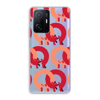 Dogs: Xiaomi 11T Pro Transparant Hoesje