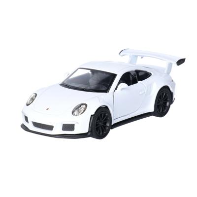 Speelgoed Porsche auto - wit - die-cast metaal - 11 cm - Model 911 GT3 RS Speelgoed Porsche auto - wit - die-cast metaal - 11 cm - Model 911 GT3 RS