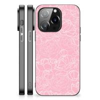 iPhone 14 Pro Bloemen Hoesje White Flowers