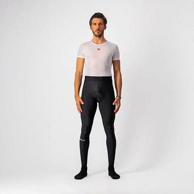 Castelli Entrata Thermal fietsbroek zwart heren