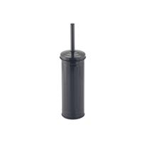 MSV Industrial Toilet/wc-borstel houder - metaal - donkergrijs - 38 cm - Toiletborstels