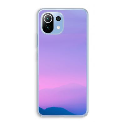 Sunset pastel: Xiaomi Mi 11 Lite Transparant Hoesje