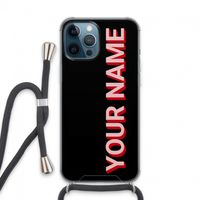 Namecase: iPhone 13 Pro Max Transparant Hoesje met koord
