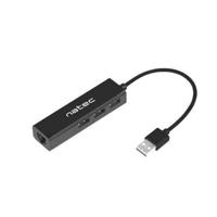 Hub USB Natec NHU-1413 Zwart