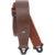 D&apos;Addario 25BAL02 Comfort Leather Auto Lock Guitar Strap Brown gitaarband