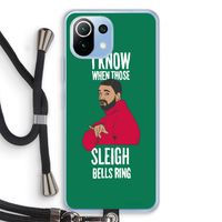 Sleigh Bells Ring: Xiaomi Mi 11 Lite Transparant Hoesje met koord