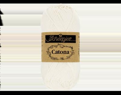 Scheepjes Catona 50g - 105 Bridal White