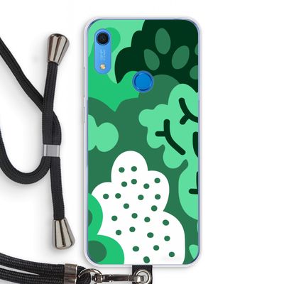 Bushes: Huawei Y6s Transparant Hoesje met koord