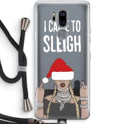Came To Sleigh: LG G7 Thinq Transparant Hoesje met koord
