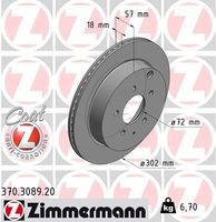 Remschijf Coat Z 370308920