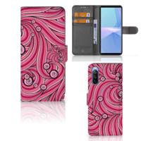 Sony Xperia 10 III Hoesje Swirl Pink Sony Xperia 10 III Hoesje Swirl Pink