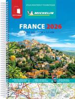 Wegenatlas France - Frankrijk 2026 | Ringband | Klein Formaat | Michelin Wegenatlas France - Frankrijk 2026 | Ringband | Klein Formaat | Michelin