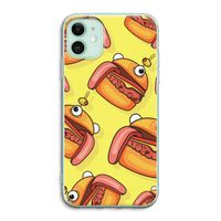Hamburger: iPhone 11 Transparant Hoesje