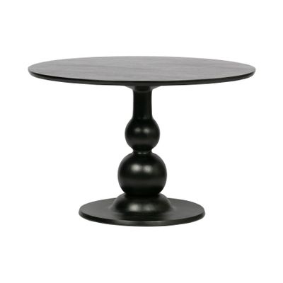 BePureHome Blanco eettafel Ø120 cm zwart