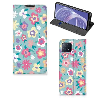 OPPO A73 5G Smart Cover Flower Power OPPO A73 5G Smart Cover Flower Power