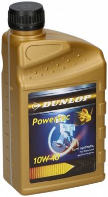Dunlop motorolie semi synthetisch Powertec 10W 40 1 liter Dunlop motorolie semi synthetisch Powertec 10W 40 1 liter