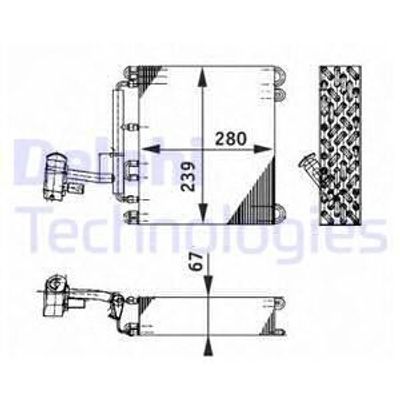 Verdamper, airconditioning TSP0525185