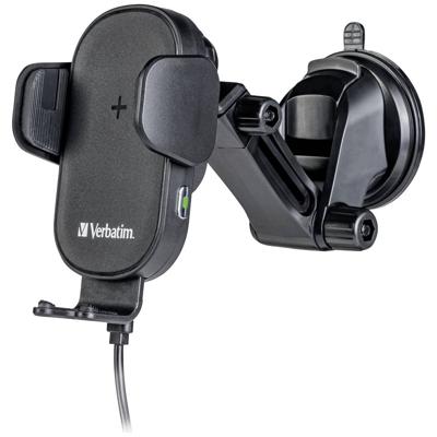 Verbatim FWC-01 Qi Fast Wireless Car Charger 49552 Inductie lader Uitgangen Magnetische aansluiting Zwart