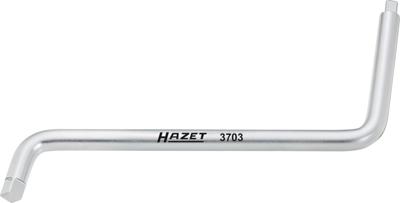 HAZET Carterplugsleutel 3703 · Binnen-vierkant-profiel · SW 8 x 10 mm