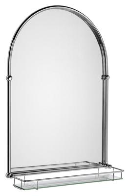 Spiegel met Plank Sapho Tiga 49x70 cm Chroom