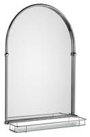 Spiegel met Plank Sapho Tiga 49x70 cm Chroom